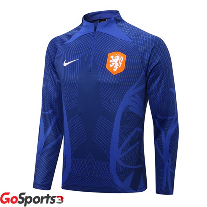 オランダ代表 ブルー トレーニングシャツ 2022/2023