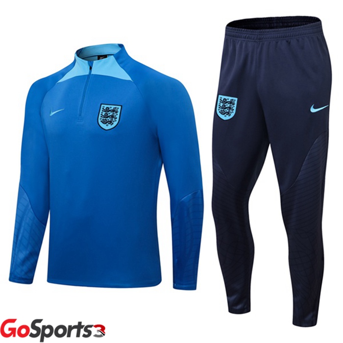 イングランド代表 ブルー トレーニングシャツセット 2022/2023