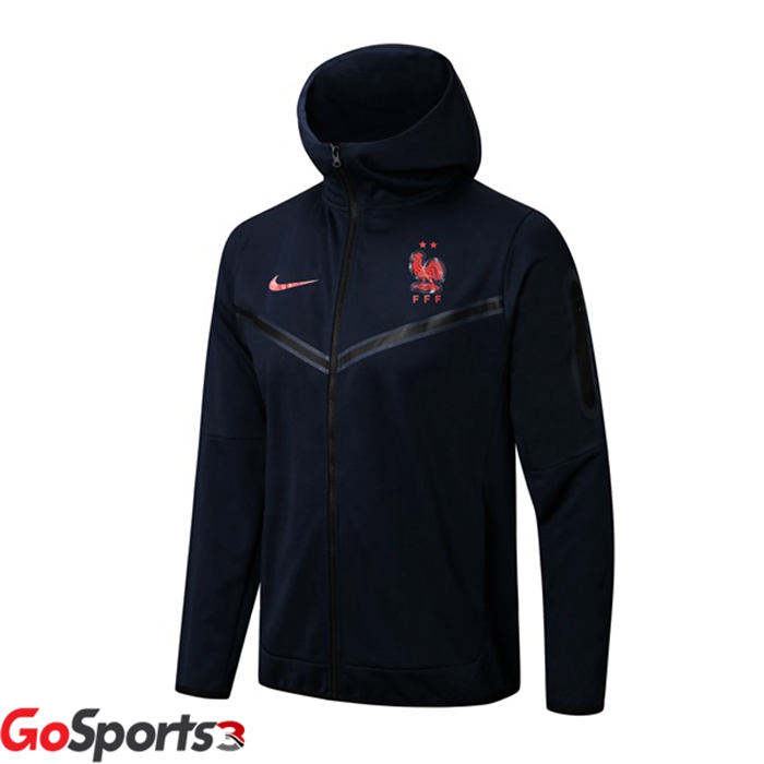 フランス代表 トレーニングジャケットパーカー ロイヤルブルー 2022/2023