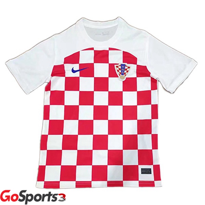 クロアチア代表 ユニフォーム ホーム ホワイト レッド Version Leak ワールド カップ 2022