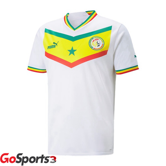 セネガル ユニフォーム ホーム ホワイト サッカーワールドカップ2022