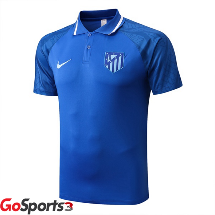 アトレチコマドリード ポロシャツ ブルー 2022/2023