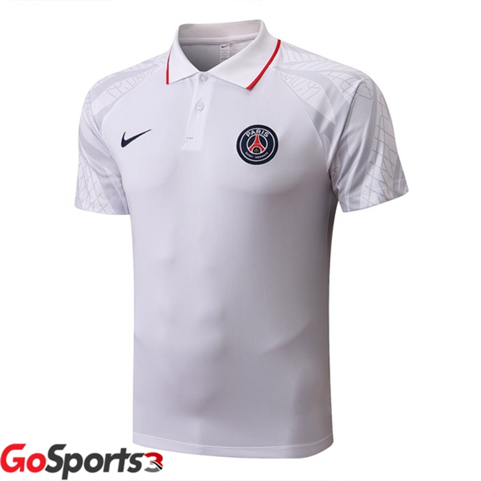 パリ サンジェルマン ポロシャツ ホワイト 2022/2023