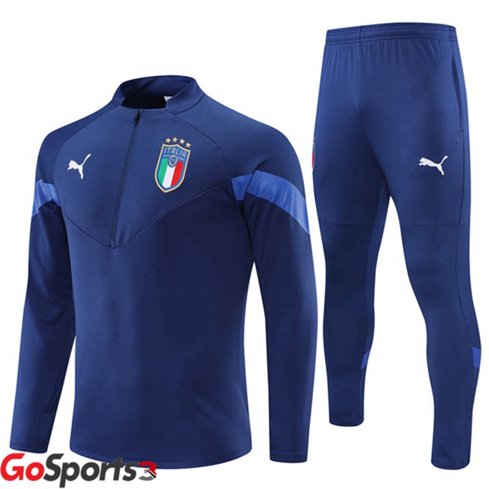 イタリア代表 トラック スーツ ロイヤルブルー 2022-2023