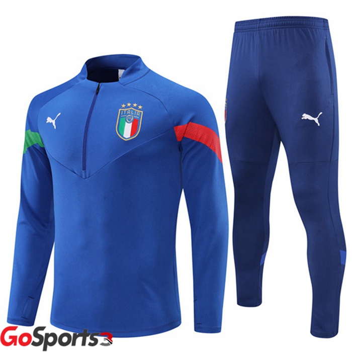 イタリア代表 トラック スーツ ブルー 2022-2023