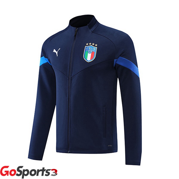 イタリア代表 トレーニングジャケット ロイヤルブルー 2022-2023
