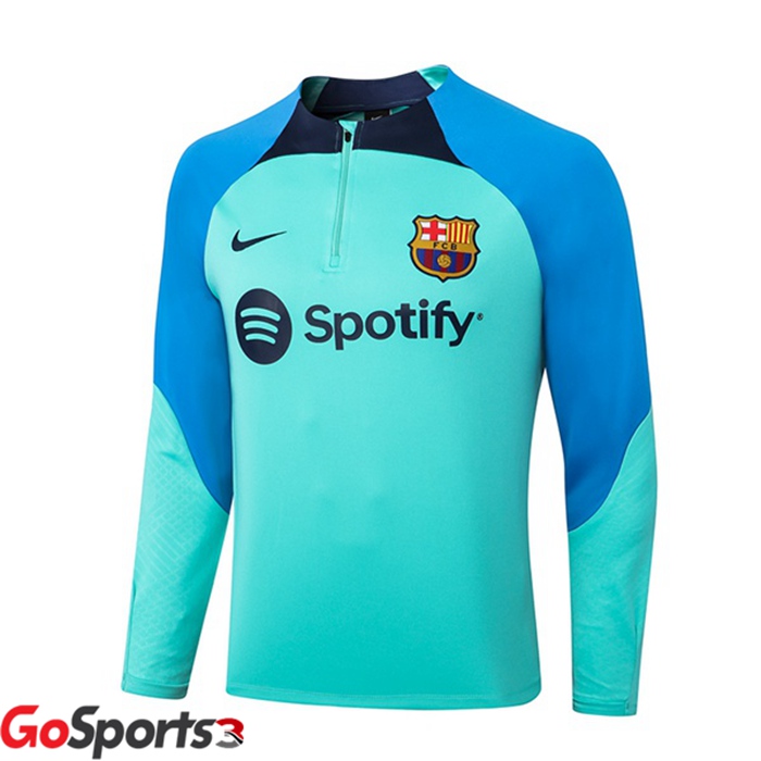 バルセロナ トレーニングシャツ ブルー グリーン 2022-2023