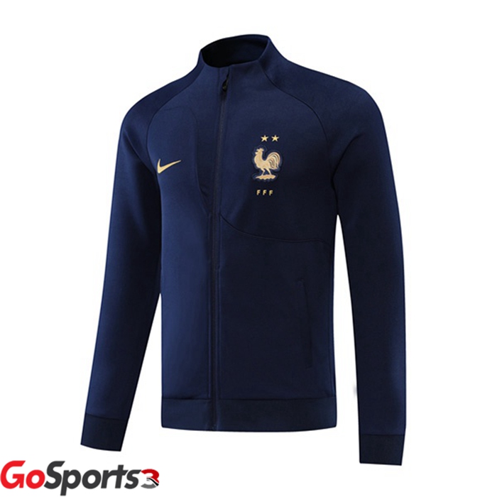 フランス代表 トレーニングジャケット ロイヤルブルー 2022-2023