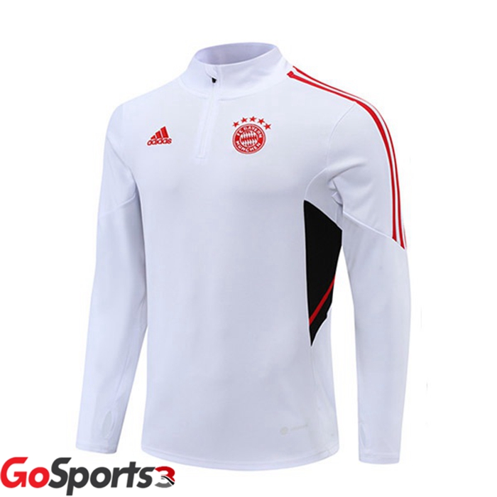 バイエルンシュンヘン トレーニングシャツ ホワイト 2022/2023