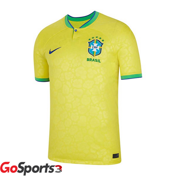 ブラジル代表 ユニフォーム ホーム イエロー サッカーワールドカップ2022