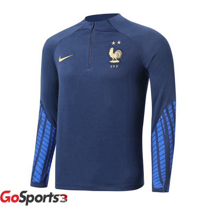 フランス代表 トレーニングシャツ シアン 2022-2023