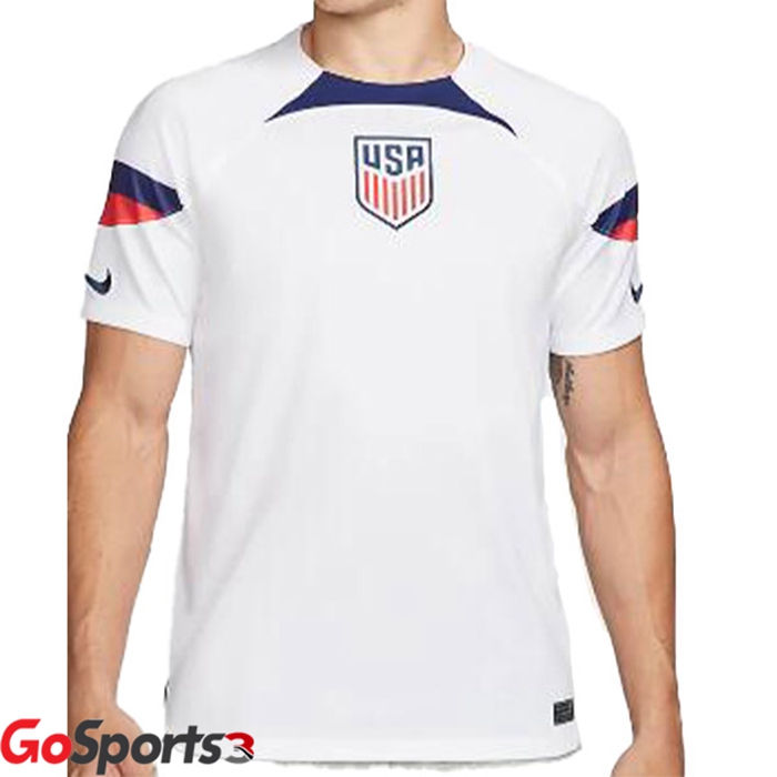 USA代表 ユニフォーム ホーム ホワイト サッカーワールドカップ2022