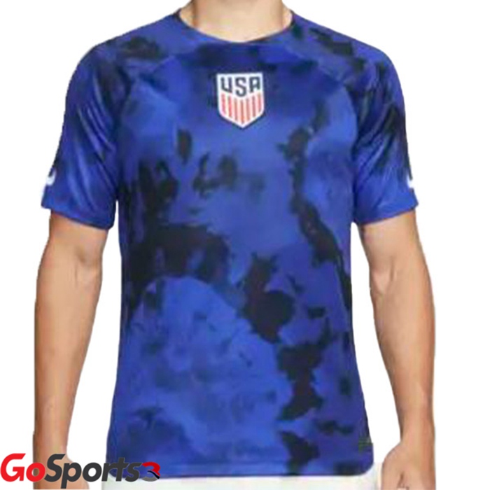 USA代表 ユニフォーム アウェイ ブルー サッカーワールドカップ2022