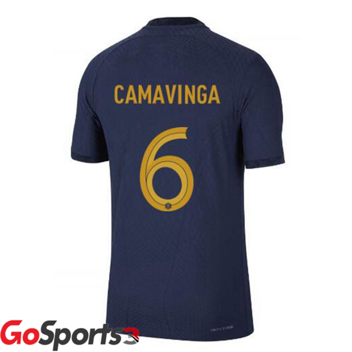 フランス代表 ユニフォーム ホーム ブルーロイヤル サッカーワールドカップ2022カマヴィンガ#6