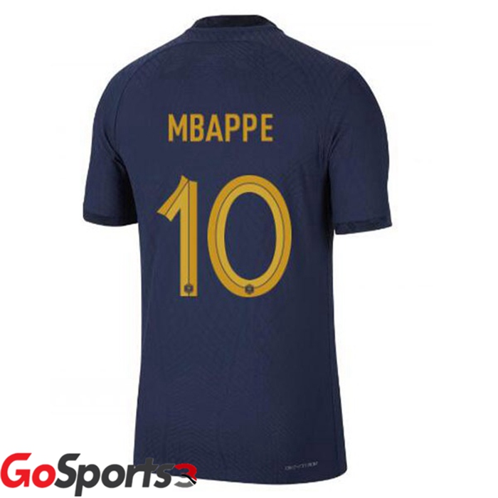 フランス代表 ユニフォーム ホーム ブルーロイヤル サッカーワールドカップ2022エムバペ#10