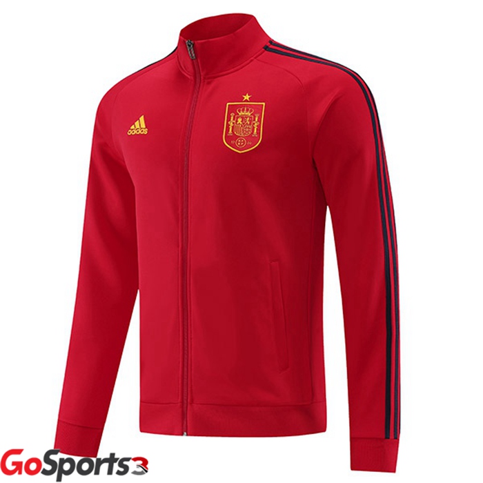 スペイン代表 トレーニングジャケット レッド 2022/2023