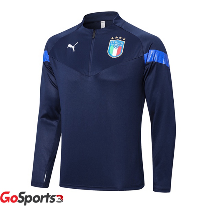 イタリア代表 トレーニングシャツ ロイヤルブルー 2022/2023