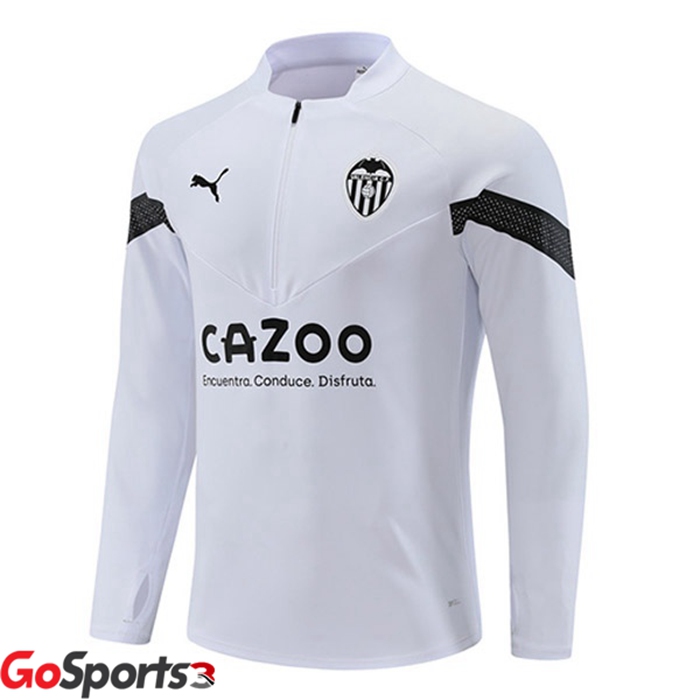 バレンシア トレーニングシャツ ホワイト 2022/2023