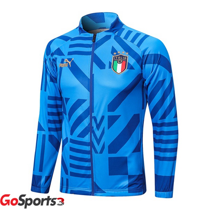 イタリア代表 トレーニングジャケット ブルー 2022/2023