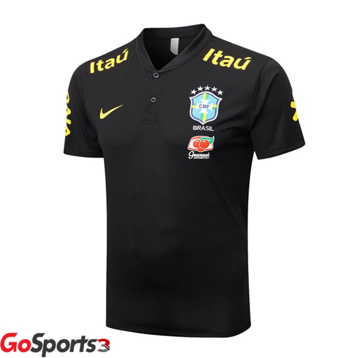 ブラジル代表 ポロシャツセット ブラック 2022/2023