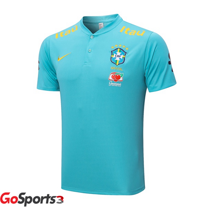 ブラジル代表 ポロシャツセット ブルー 2022/2023