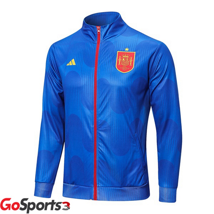 スペイン代表 トレーニングジャケット ブルー 2022/2023