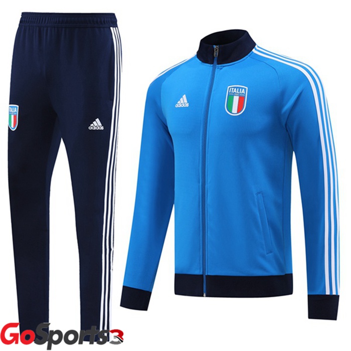 イタリア代表 トレーニングジャケットセット ブルー 2023/2024