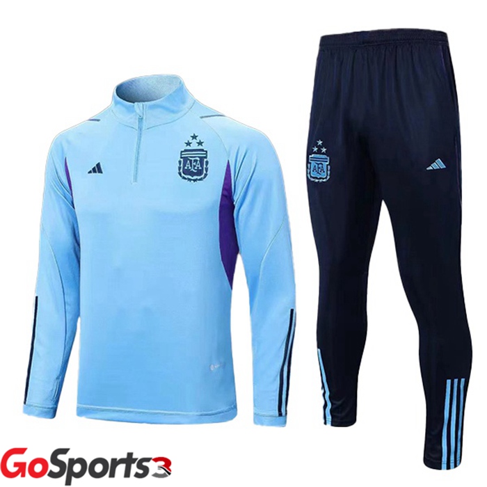 アルゼンチン代表 トレーニングシャツセット ブルー 2023/2024