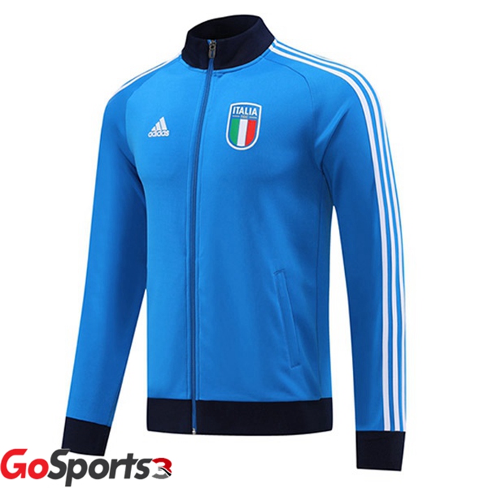 イタリア代表 トレーニングジャケット ブルー 2023/2024