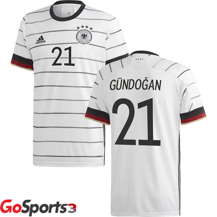 ドイツ代表 ギュンドガン ユニフォーム UEFA欧州選手権 ホーム # 21