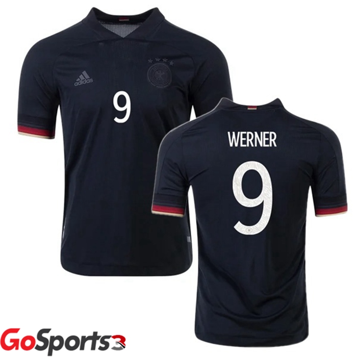 ドイツ代表 ウェルナー ユニフォーム UEFA欧州選手権 アウェイ # 9