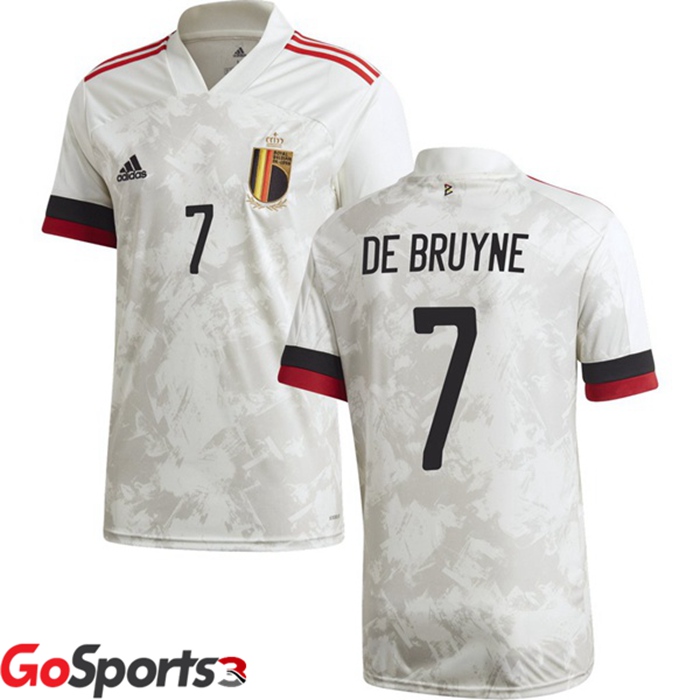 ベルギー代表 デブライネ ユニフォーム UEFA欧州選手権 アウェイ # 7