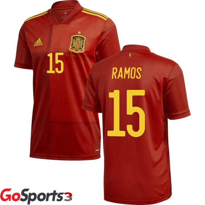 スペイン代表 ラモス ユニフォーム UEFA欧州選手権 ホーム # 15