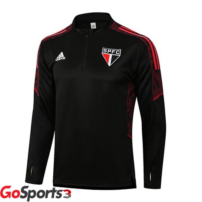 サンパウロFC トレーニングシャツ ブラック 2021/2022