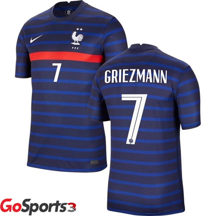 フランス代表 グリーズマン ユニフォーム UEFA欧州選手権 ホーム # 7