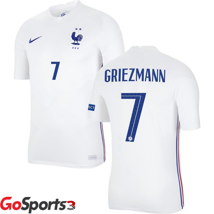 フランス代表 グリーズマン ユニフォーム UEFA欧州選手権 アウェイ # 7