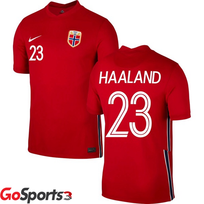 ノルウェー代表 ハーランド ユニフォーム UEFA欧州選手権 ホーム # 23