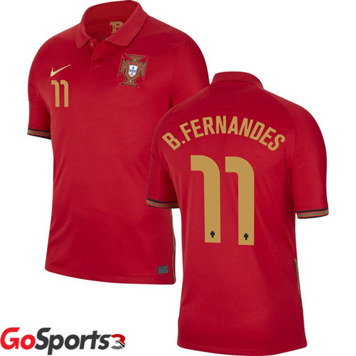 ポルトガル代表 B.フェルナンデス ユニフォーム UEFA欧州選手権 ホーム # 11