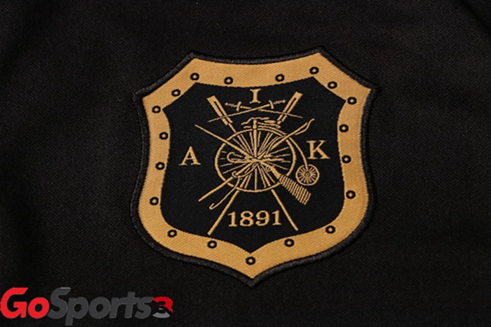 AIKサッカー トラック スーツ ブラック 2021/2022