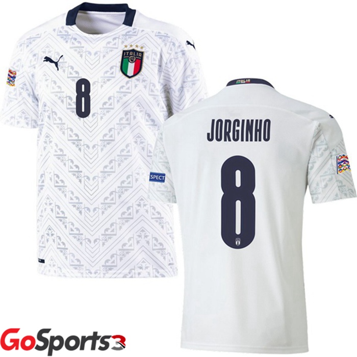 イタリア代表 ジョルジニョ ユニフォーム UEFA欧州選手権 アウェイ # 8