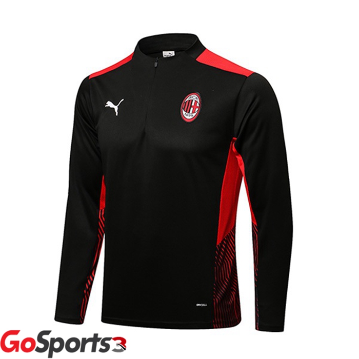 ACミラン トレーニングシャツ ブラック 2021/2022