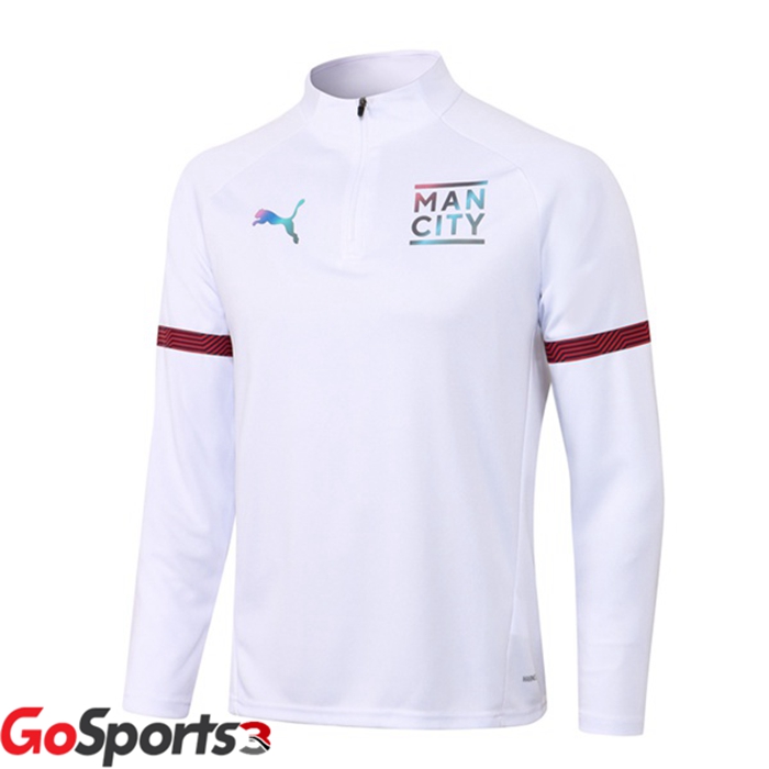 マンチエスタ－シティ トレーニングシャツ ホワイト 2021/2022