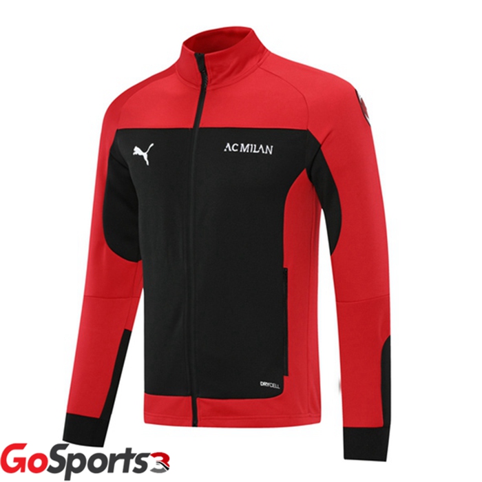 ACミラン トレーニングジャケット レッドブラック 2021/2022