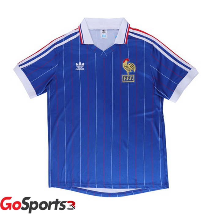 フランス ホームユニフォーム ヴィンテージ ブルー 1982 ワールドカップ