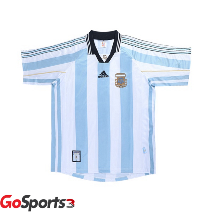 アルゼンチン ホームユニフォーム ヴィンテージ ブルー 1998 ワールドカップ