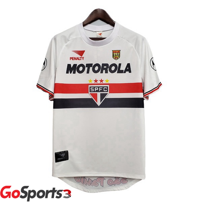 サンパウロFC ホームユニフォーム ヴィンテージ ホワイト 1999-2000
