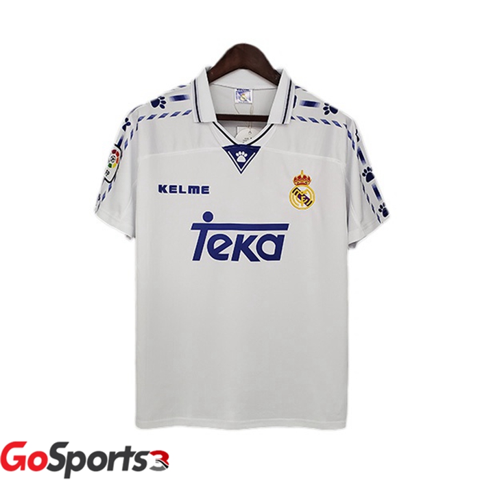 レアルマドリード ホームユニフォーム ヴィンテージ ホワイト 1996-1997