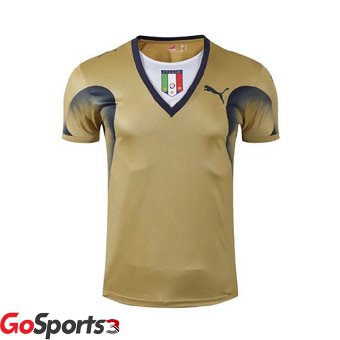イタリア ゴールキーパー ユニフォーム レトロ 2006 ワールドカップチャンピオン イエロー